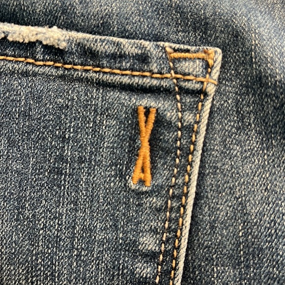 VTG VINTAGE AMERICA BLUES EMBELLISHED DENIM JEANS RARE AND GREAT CONDITION - Picture 13 of 15